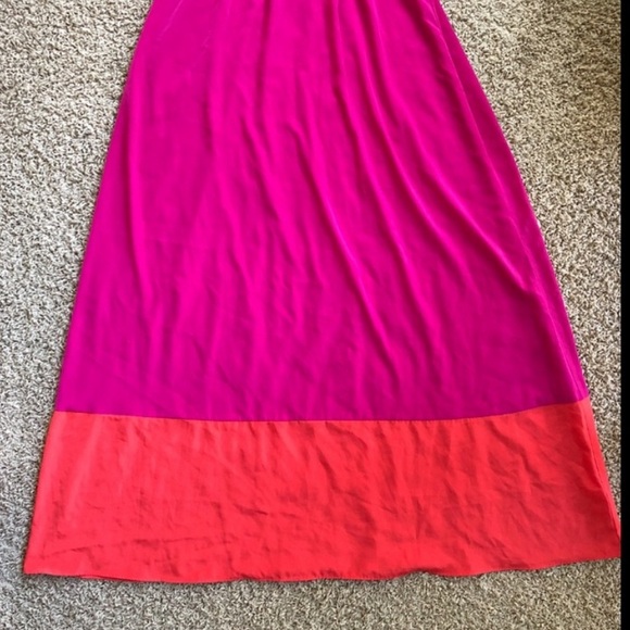Old Navy - Pink and Orange, Maxi Dress, Medium - Picture 3 of 8